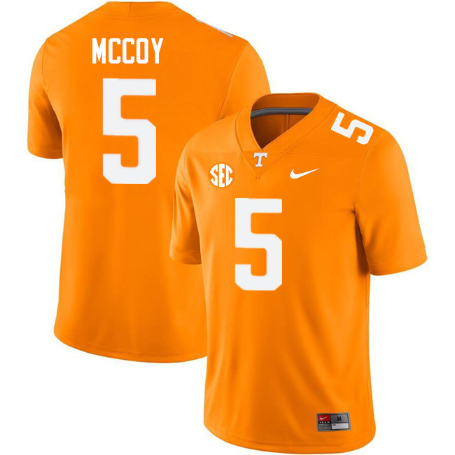 Bru McCoy Tennessee Jersey,Tennessee Volunteers #5 Bru McCoy College Jersey,Uniforms-Orange